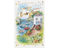 Retirement Card, House by the Water, 13x20,5 cm